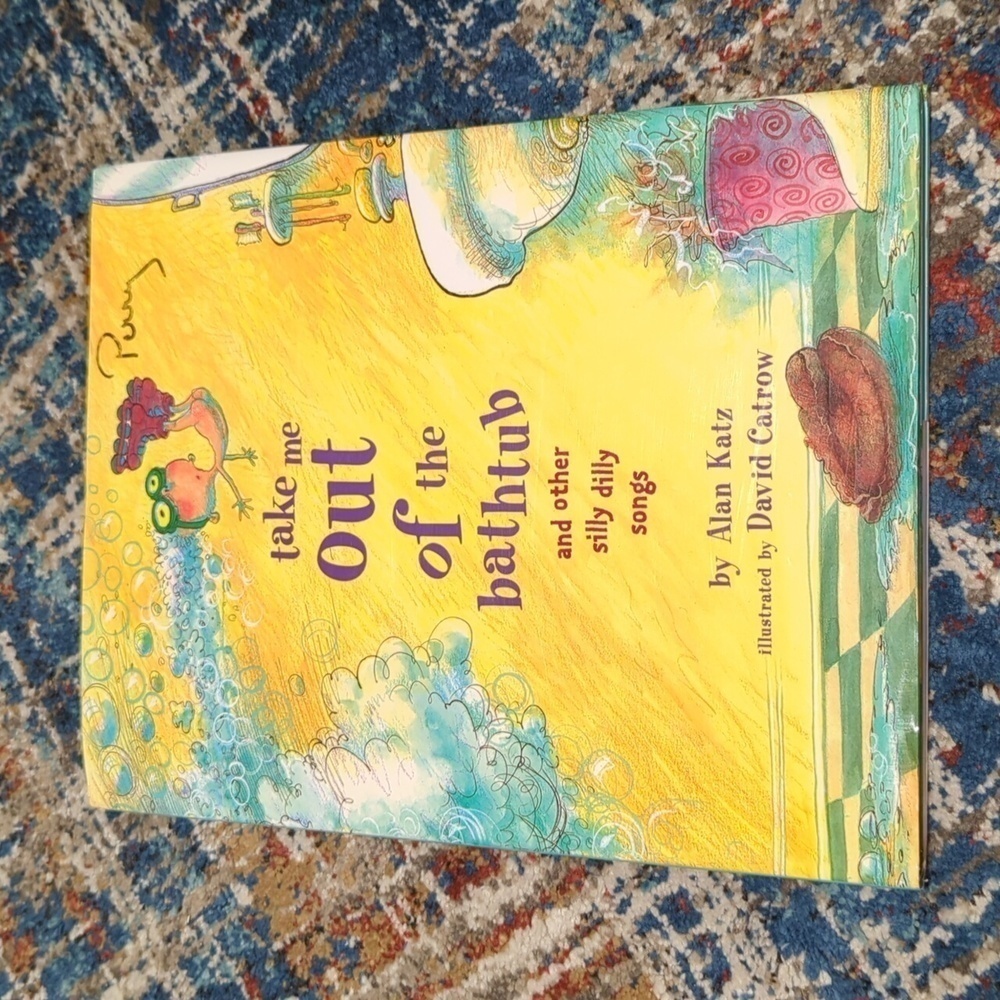 Alan Katz, Take Me Out Of The Bathtub Hardback Book w/Cover - 2001